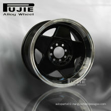 16 inch black aluminum wheel